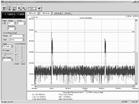 Figure 2. Example Bluetooth headset device standby/scan state current drain waveform